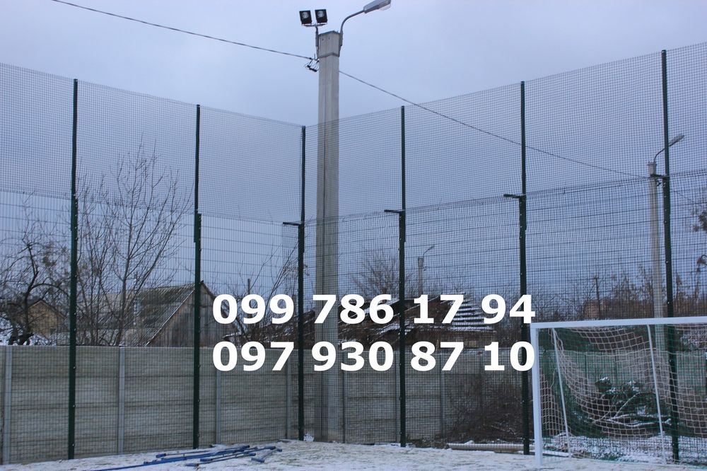 Забор з Сітки 3D , Зелений заборр, 3Д огорожа.