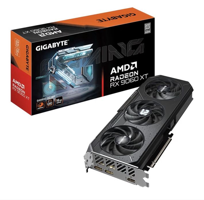 NOVAS GIGABYTE Radeon RX 9060 XT Gaming OC 16G