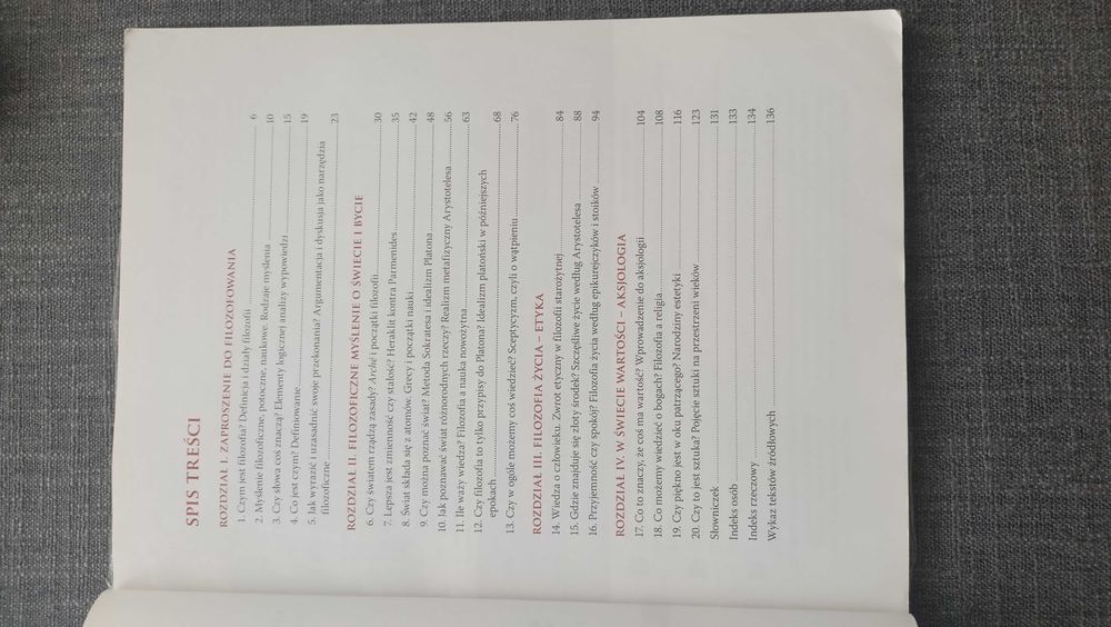 Spotkanie z filozofią zakres podstawowy