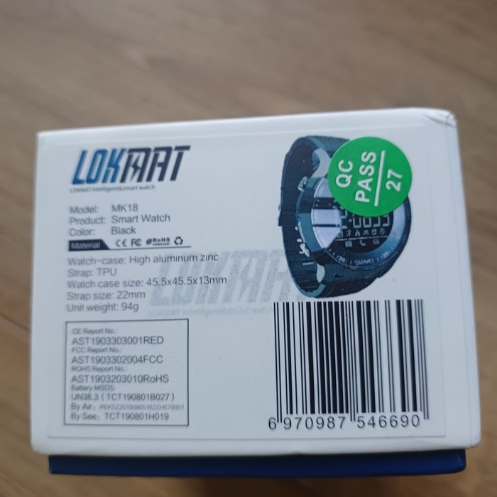 Lokmat MK18 IP67 smartwatch