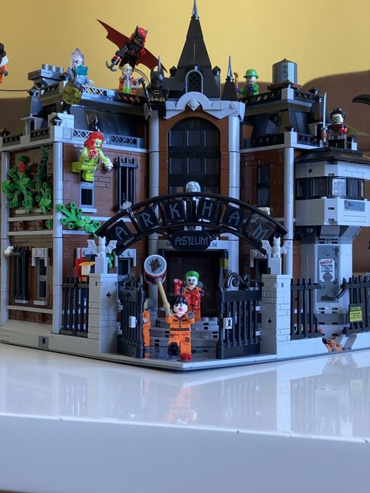 Nowy zestaw klocków konstrukcyjnych Arkham Asylum Batman Joker