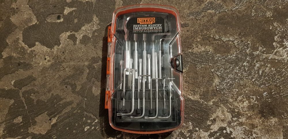 Zestaw kluczy imbusowych + trox
