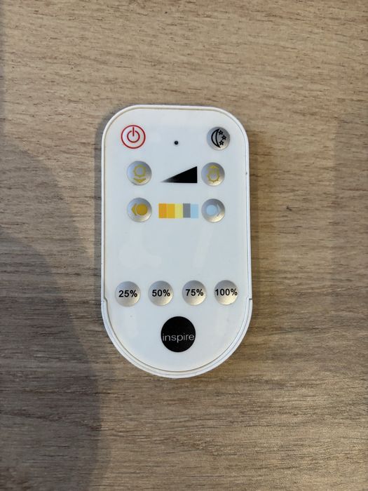 Duży plafon INSPIRE Vizzini 56 cm z pilotem , 4600 lumenow