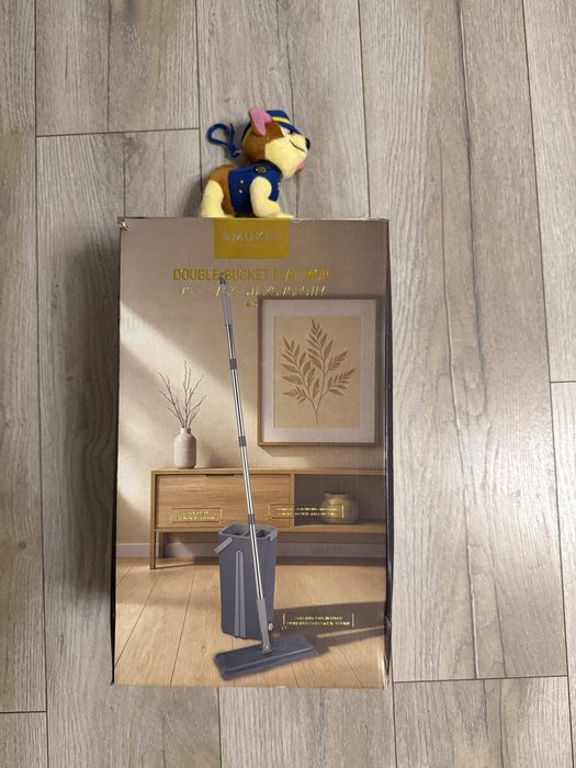 Mop dwukomorowy smukee plus gratis maskotka psi patrol