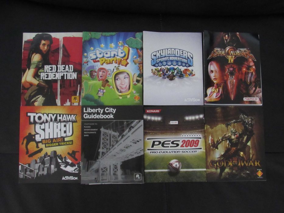 Capas, Manuais e Mapas de jogos - Playstation