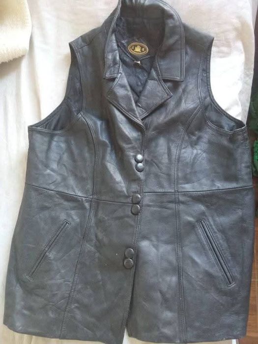 Coletes de couro cabedal