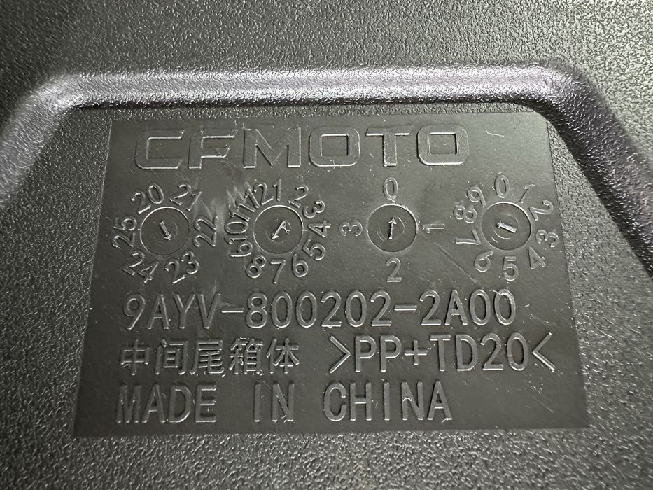 Кофр CF MOTO задній новий