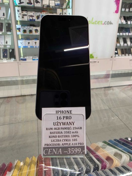 Iphone 16 Pro 256GB Bat 100% Telakces Felicity *Raty 0%