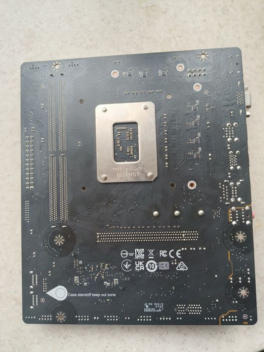 Продам материнську плату msi pro h610-e ddr4