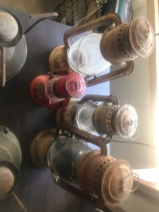 Candeeiro lanterna petróleo