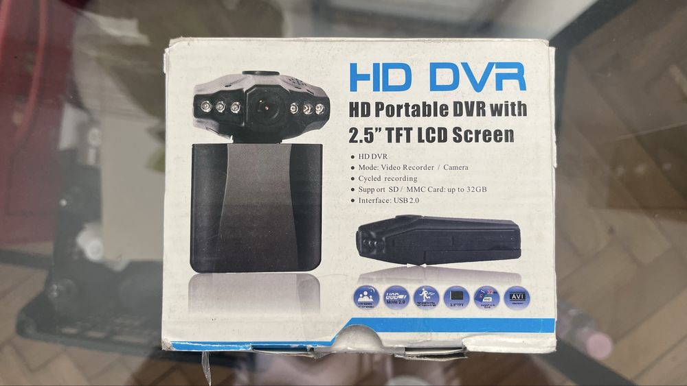 Відеореєстратор HD Portable DVR with 2.5" TFT LCD Screen