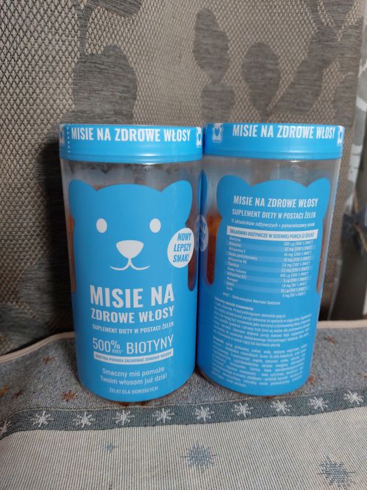 misie na zdrowe włosy dwa opakowania dwupak