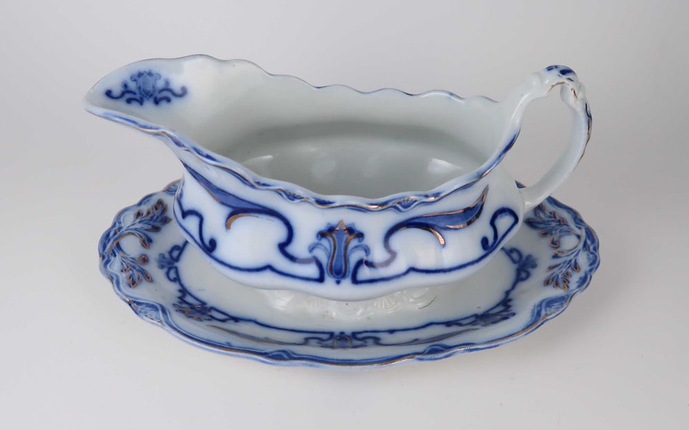 Molheira Inglesa Lotus Grindley Flow Blue
