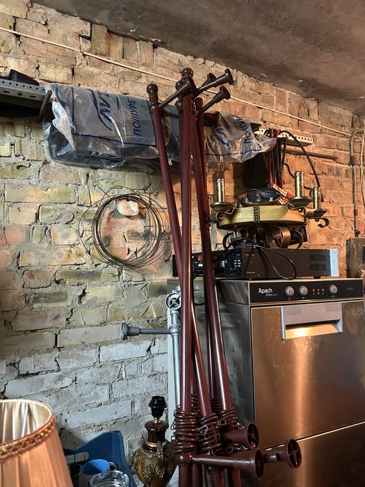 Карнизи коричневі Fornax 250 см