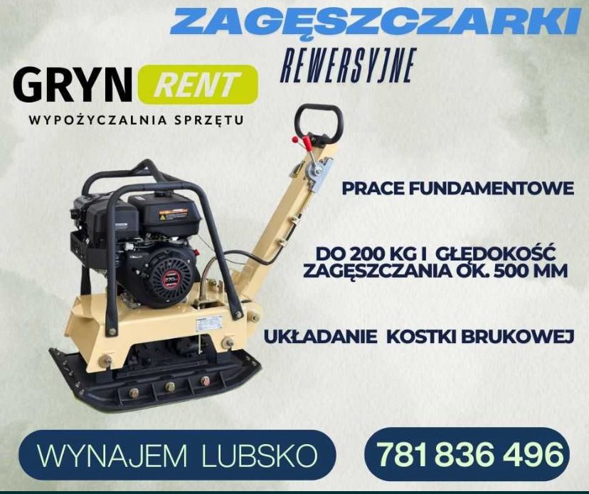Betoniarka Wynajem GRYN RENT Lubsko