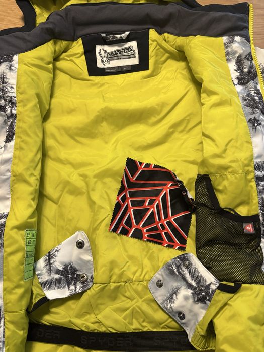 Komplet narciarski Spyder dziecięcy 140-152