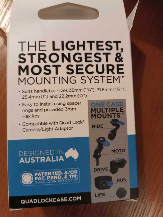 Rowerowy uchwyt OUT FRONT MOUNT-sam uchwyt