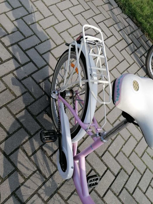 Śliczny rower dla dziewczynki kola 24 rama 14 cali giant btwin kross