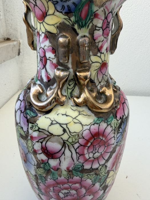 Vaso de porcelana chinenes antiga