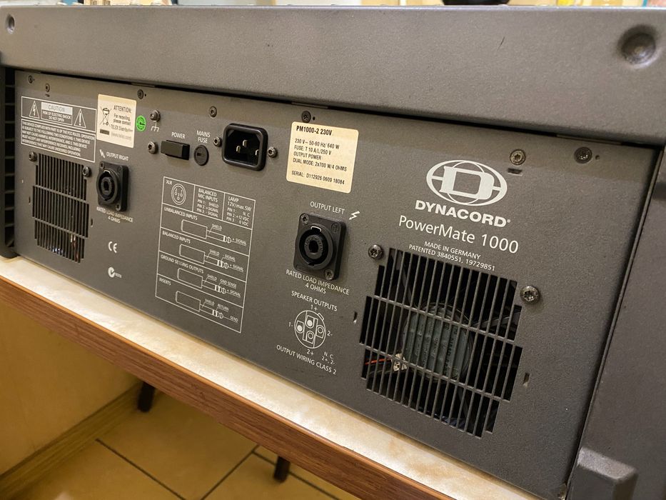 Активный микшерный пульт DYNACORD PowerMate 1000-2 (ОРИГИНАЛ) НЕМЕЦ