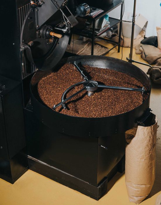 Натуральный кофе в зернах, кава, зерновой, свежая обжарка купаж Magic Barista