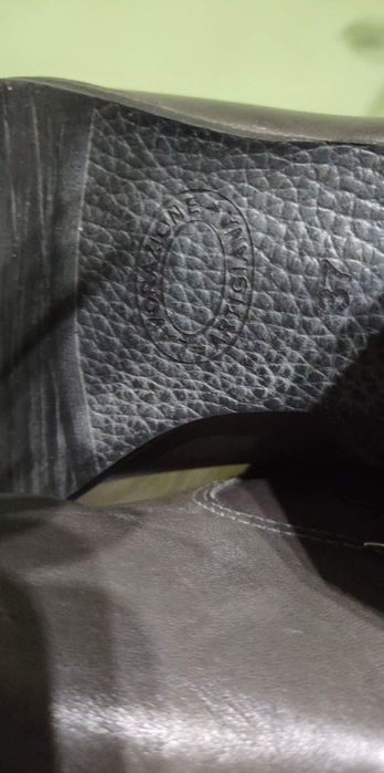 Skórzane botki rozmiar 37