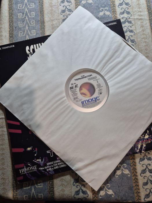 Filme laser disc Schwarzenegger