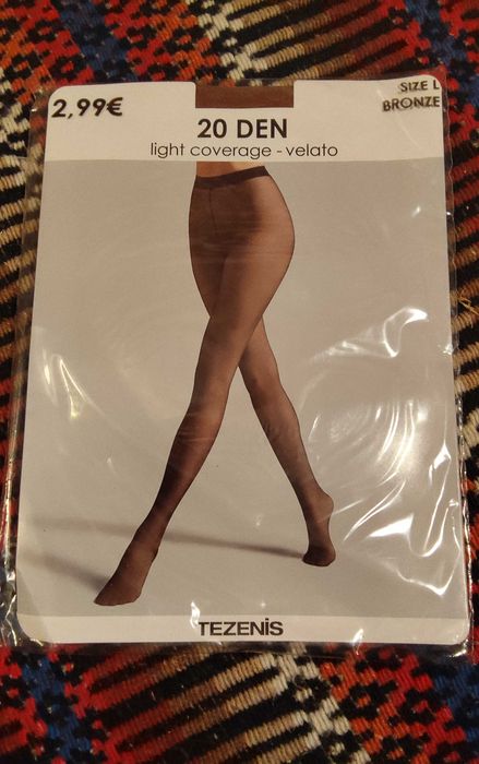 Meias collants Tezenis - novas - portes incluídos