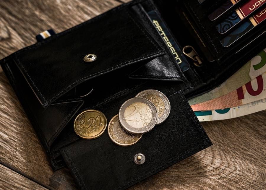 skórzany portfel męski w orientacji poziomej - peterson