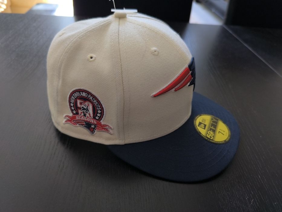 czapka z daszkiem new era full cap 7 3/4 patriots (nowa)