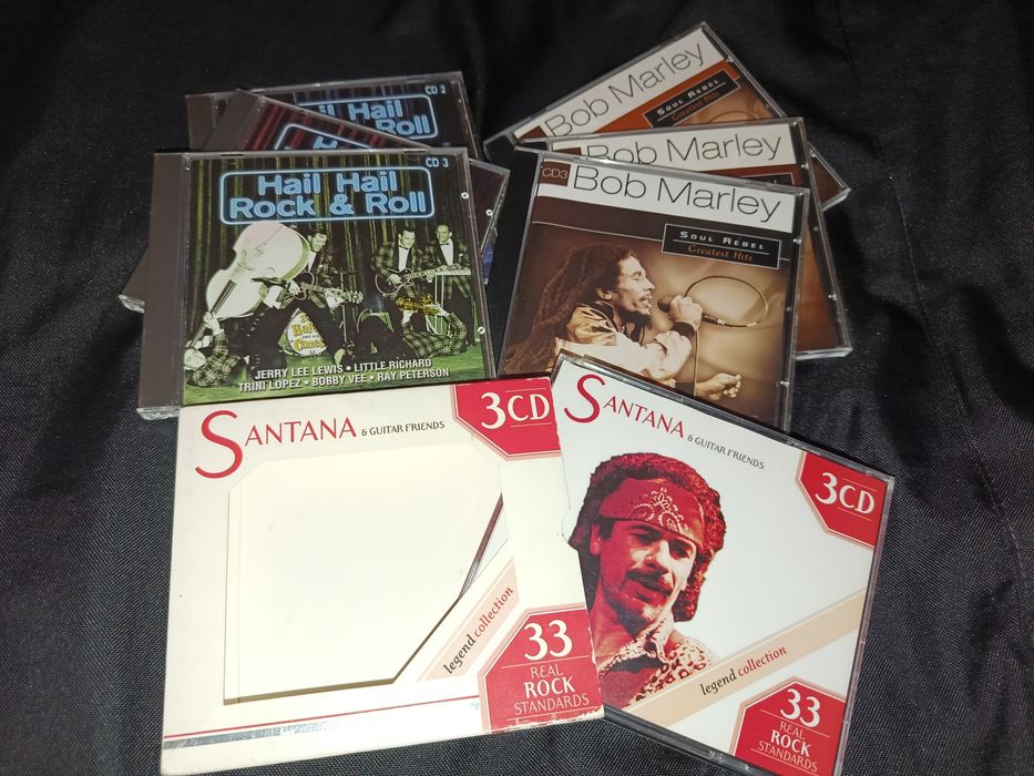 CD фірмові по(3 cd box)jazz,bues