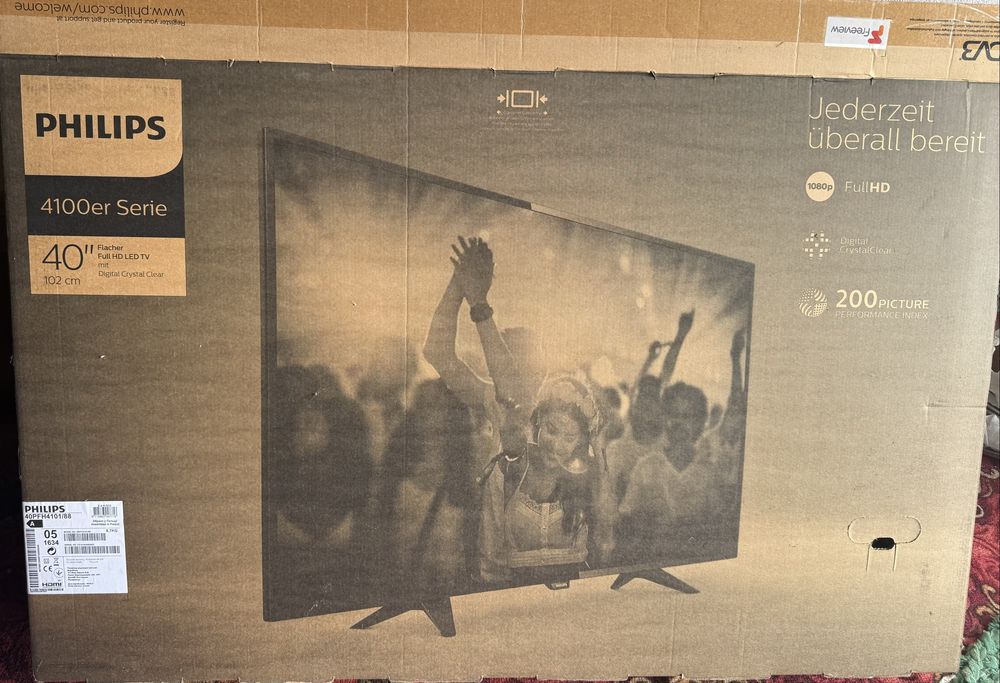 Продам телевизор Philips 40pfh4101/88