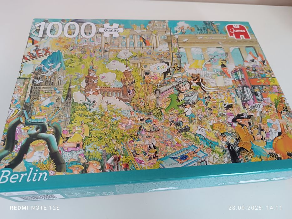 Пазли Jumbo 1000шт, НОВІ
