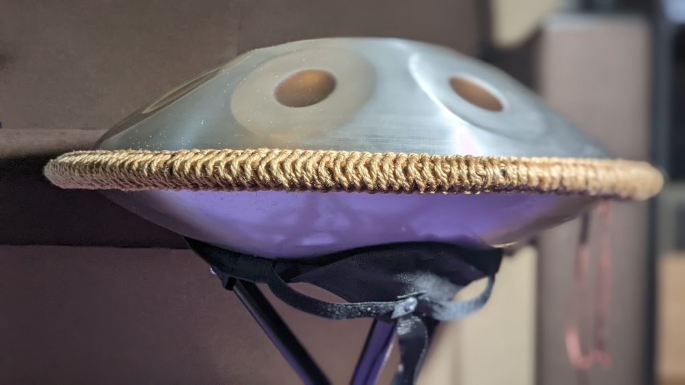 Хендпан / ханг драм G мінор – 9 нот, 45 см –  чисте високе звучання