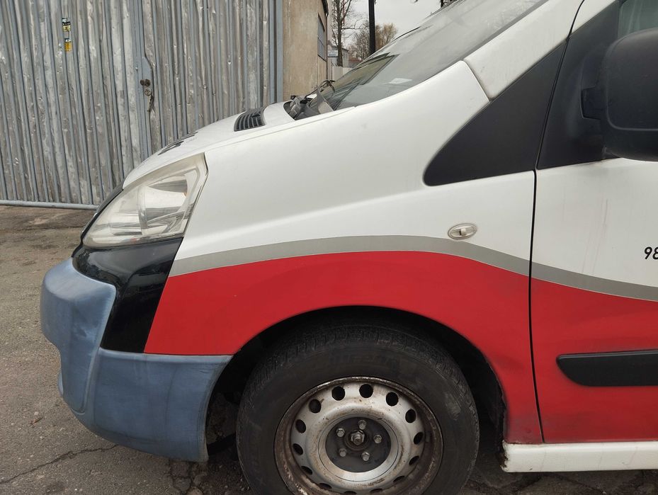 Citroen Jumpy Combi 2.0HDi 2007r.Błotnik przedni lewy.