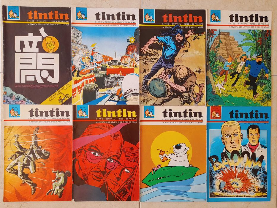 Revista Tintin 9º Ano 1 a 52 (Ano completo)