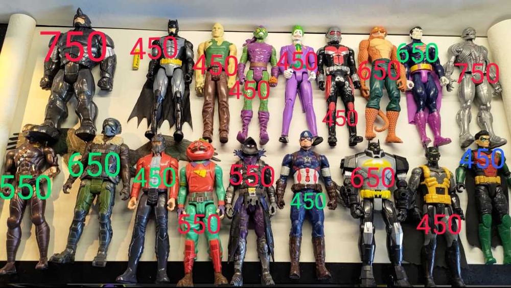 Фигурки супер герой персонаж малвел dc comics человек паук.бетмен