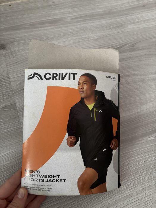 Kurtka męska sportowa do biegania nowa trekkingowa