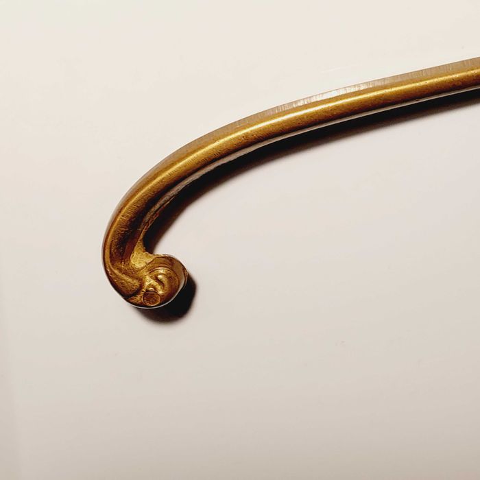 Для одежды вешалка ВИНТАЖНАЯ бронзовая ФРАНЦИЯ тремпель БРОНЗА плечики