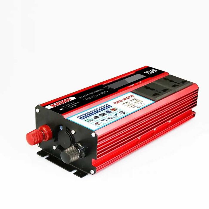 Инвертор 12 - 220 V Преобразователь 2000 W USB