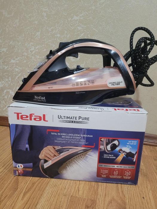 Потужна Праска Tefal Ultimate Pow з металлокерамічною підошвою