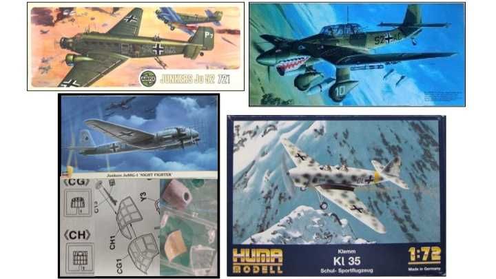 Kits 1/72 Aviões Alemães