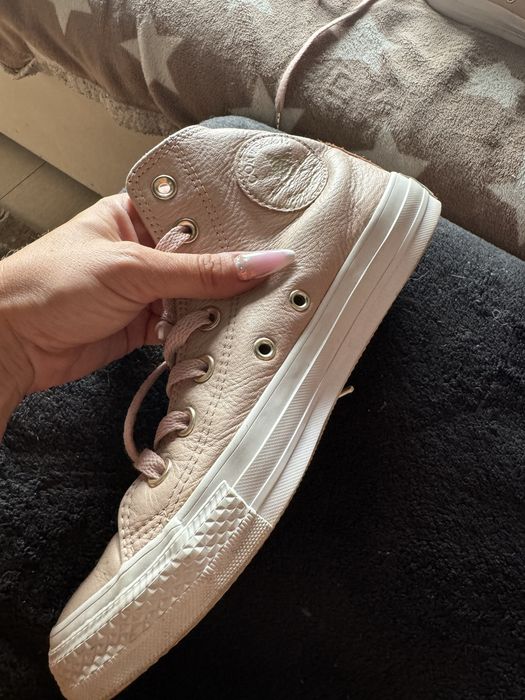 Converse trampki skorzane