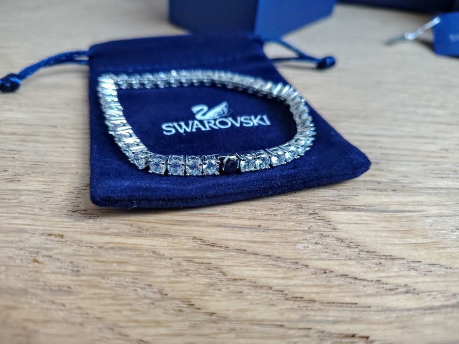 MATRIX tennis Swarovski srebrna