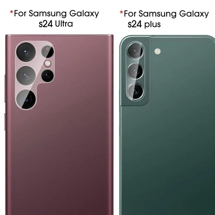 Película Vidro P/ Câmara Samsung S24 / S24 Plus / S24 Ultra /S22 Ultra