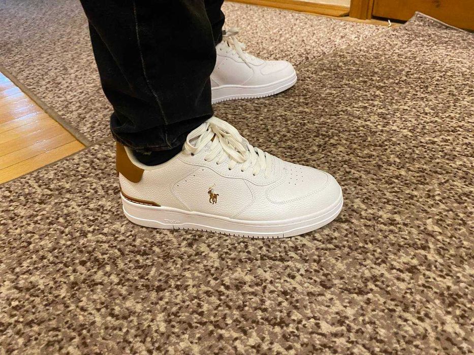 Чоловічі кросівки премім якості Polo Ralph Lauren (натуральна шкіра)