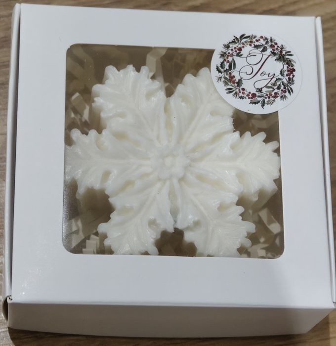 Świece sojowe gwiazdki