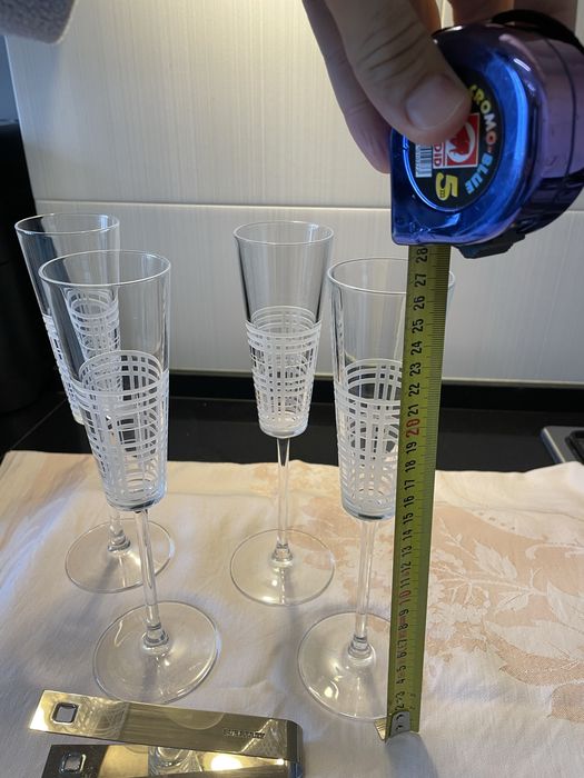 Flutes cristal Burberry