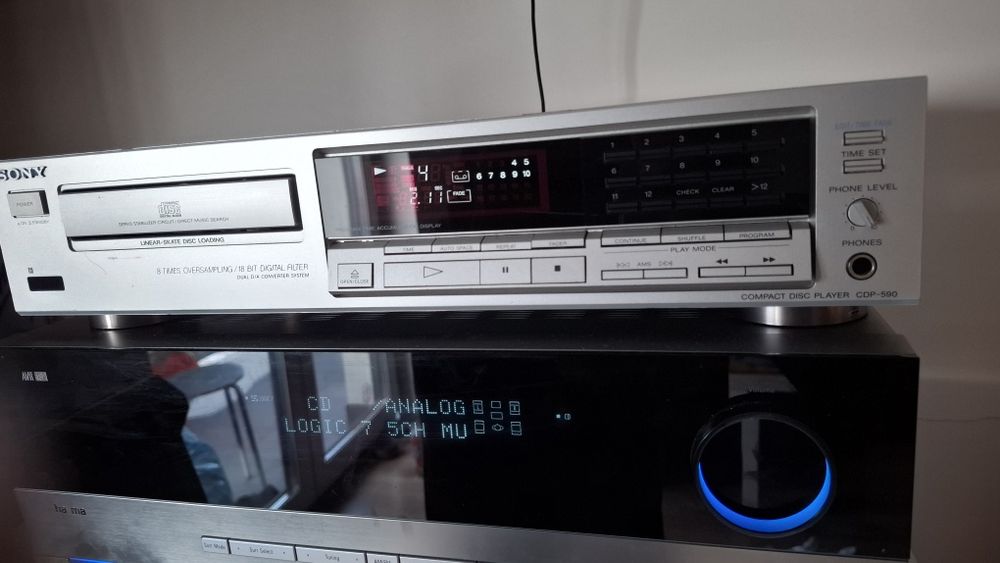 Sony CDP-590 | Sprawny | Klasyczny odtwarzacz CD