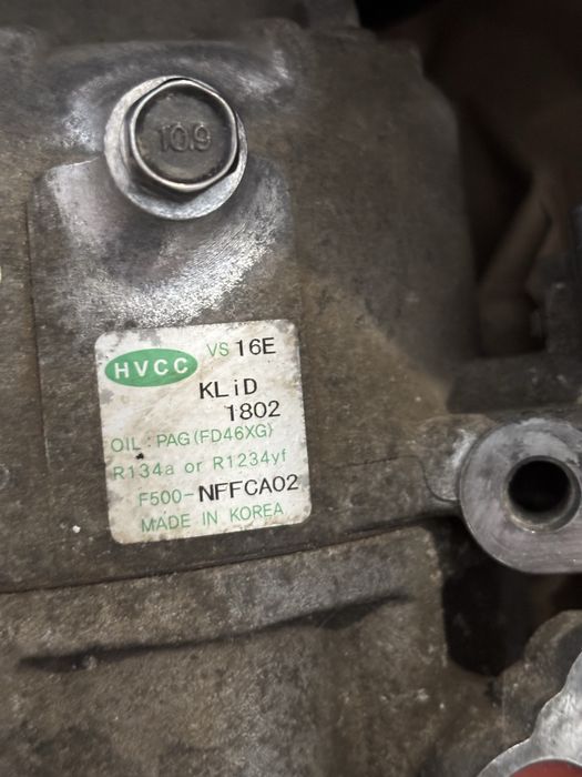 Компресор кондиціонера kia hyundai hvcc f500-NFFCA02